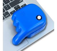 Trackpad Jiggler per computer portatile, batteria AA dura 6 mesi, non rilevabile, mouse jiggler senza fili, non funziona su DeII, mantiene attivo il touchpad, il laptop è sveglio, il mouse meccanico