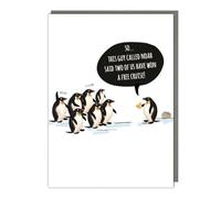 Tracks Publishing Divertente biglietto di auguri per compleanno o per tutte le occasioni, con scritta "Noah's Ark Joke", interno vuoto, per uomini o donne, divertente biglietto di auguri