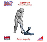 Trackside Figure Scenery Display Figura n. 3 Pit Crew con Jack scala 1:32 Wasp 340