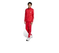 Tracksuit Tuta Intera Completa UOMO Adidas 3-Stripes Rosso Bianco Poliestere