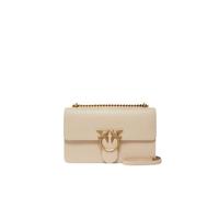 PINKO Love One Borsa a tracolla Pelle 27 cm beige-grigio fumo-antique gold (TAS022861)