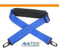 Tracolla Blu AHLtec Per Unità Di Trasmettitore Con Cuscino Nero
