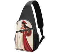 Tracolla Borse Ancient Wisdom And War Athena Moda Zaino A Monospalla Sportivo Borsa A Spalla Uomo Per Donna Uomo Alpinismo 19X39Cm