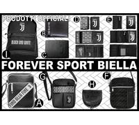 TRACOLLA/BORSELLO - ZAINETTO - PORTAFOGLIO VERA PELLE JUVENTUS ORIGINALI