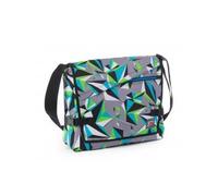 TRACOLLA DOUBLE SHOULDERBAG SEVEN STEEL GRAY REVERSIBILE 37X32.5X10.5