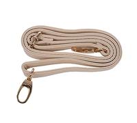 Tracolla in pelle di ricambio fai da te per borsa a tracolla regolabile 140 x 2 cm, beige