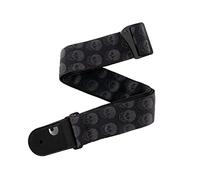 Tracolla intrecciata D'Addario per chitarra - Accessori per chitarra - Tracolla per chitarra elettrica, tracolla per chitarra acustica, tracolla per chitarra elettroacustica e basso - Black tubular