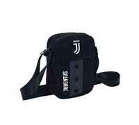 Tracolla Juventus Square Shoulder Bag, Nero, Flash Effect, Scuola Sport & Tempo libero