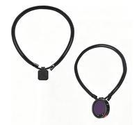 Tracolla magnetica con ciondolo per trasmettitore d'aria Insta360 Mic Pro/Mic, supporto magnetico sul petto con cordino regolabile, supporto per collana a mani libere per microfono