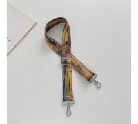 Tracolla per borsa dipinta ad olio stile Van Gogh, motivo artistico, borsa a tracolla singola, tracolla con motivo del cielo stellato, campo di grano, rose selvatiche, adatta per tutte le borse, da us