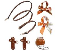 Tracolla per borsa Longchamp, da donna, per crossbody, tracolla in pelle regolabile senza fori, con 2 manici tascabili, mini borsa tracolla (0,9 cm)