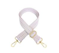 Tracolla Per Borsa Regolabile Cinghie for borse da donna, tracolla larga, accessorio di ricambio, regolabile for 130 cm(Color 16,Gold metal)