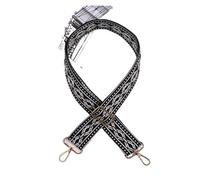 Tracolla Per Borsa Regolabile Cinghie for borse multifunzionali regolabili, accessori for bagagli sostituibili, alla moda e minimalisti(Black)