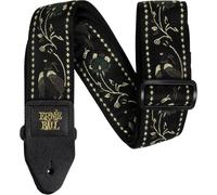 Tracolla per Chitarra/Basso Classic Jacquard - Black Pleasant Pheasant