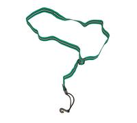 Tracolla Per Chitarra Classica Regolabile Cinghia Verde Nera Bianca 25mm