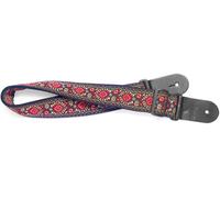 Tracolla per Chitarra da Tessuto Cotone Jimi Red