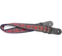 Tracolla per Chitarra da Tessuto Cotone Jimi Red