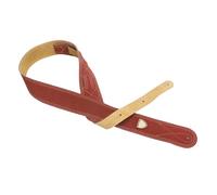 Tracolla per chitarra Pelle PU Cuciture robuste Design ergonomico Supporto per spalla per basso Adatto per cintura per basso regolabile con tenuta