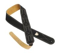 Tracolla per chitarra Pelle PU Cuciture robuste Design ergonomico Supporto per spalla per basso Adatto per cintura per basso regolabile con tenuta