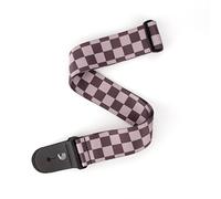 Tracolla per chitarra Planet Waves P20 W1420 grande scacchiera, Black/Grey