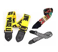 Tracolla Per Chitarra Set 3 Pezzi Tracolla Regolabile Per Chitarra Acustica, Ukulele, Elettrica E Basso Tracolla Per Chitarra Classica in Pelle PU Tracolla Per Chitarra Classica