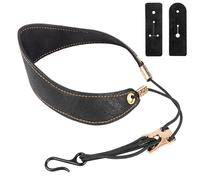 Tracolla per clarinetto, regolabile, per clarinetto Rico, con regolazione rapida, supporto ergonomico per sassofono, collo per sassofono contralto, per maggiore comfort e stabilità