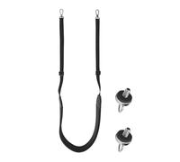 Tracolla per collo ergonomica antiscivolo per telecomando RC2 vite pieghevole design rimovibile morbida imbottitura regolabile lunghezza 58-86 cm tracolla comoda