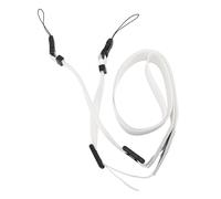 Tracolla per Fotocamera DSLR con Fissaggio a Corda e Design a Cinghia Larga per Varie Fotocamere, Lunghezza Regolabile per Comfort e Viaggi Poliestere Riciclato (WHITE)