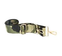 Tracolla per Fotocamera, Tracolla in Nylon Jacquard Addensato, Tracolla Universale per Fotocamere DSLR, Tracolla Regolabile Portatile Antiscivolo, Miglior per Fotografi (Oro
