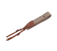 Tracolla Per Fotocamera, Tracolla Universale In Tessuto Di Cotone PU Regolabile Antiscivolo Retrò Per Fotocamere Leica Dslr Telescopi Telemetri Monocoli (Khaki)