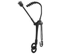 Tracolla per sassofono contralto, in pelle, regolabile, con gancio rotante e cuscinetti larghi, morbida, accessori per sassofono contralto e tenore