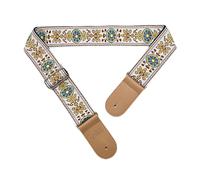 Tracolla per ukulele ricamata, robusta, per strumenti tenore da concerto