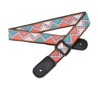 Tracolla per Ukulele, Tracolla per Ukulele Bohémien 70120 Cm/27, 648 Pollici Lunghezza Regolabile in Nylon Intrecciato per Installazione Facile Cintura per