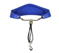 Tracolla Professionale Per Sassofono Imbottita Morbida Con Gancio Per Accessori Musicali Per Sax (Color : Blue)