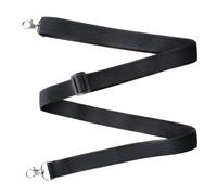 Tracolla regolabile con fibbie in metallo Black