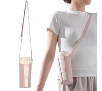 Tracolla regolabile per bottiglia d'acqua - Supporto portatile per passeggiate, viaggi, bambini, palestra, sport, corsa, campeggio, attività all'aperto | cordino leggero con sicura |