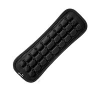 Tracolla rimovibile con cuscino d'aria a 3 righe, ventilato, ad asciugatura rapida, antiscivolo per messenger, laptop, fotocamera, borse, borsone, chitarra, zaini (26 x 9 cm)
