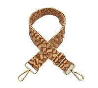Tracolla semplice e versatile, tracolla singola regolabile, accessori for bagagli sostituibili(Brown)