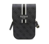 CG Mobile Portafoglio a tracolla Guess 4G Motivo a strisce Universale Nero