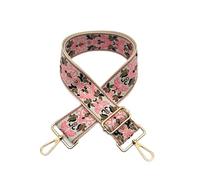 Tracolle di ricambio in tela, Cinghie for borse in tessuto Cinghie di ricambio for borse da donna Accessori con cinghie for cintura parzialmente regolabili(Roze)