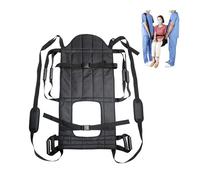 Tracolle per ascensore scale Slide Board, scheda di trasferimento per sedia a rotelle multifunzione cinture di trasferimento con 4 maniglie per sollevare anziani andare al piano di sotto cinghia