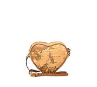 Alviero Martini Prima Classe - Mini borsa tracolla a cuore con stampa Geo Classi