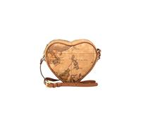 Alviero Martini Prima Classe - Mini borsa tracolla a cuore con stampa Geo Classi