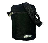 Tracollina regolabile COMIX 2 zip tinta unita verde in cordura 19,5x13,5x3,5 cm