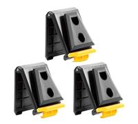 TRACOMPAN - Clip per cintura per attrezzi, 3 pezzi, clip a sgancio rapido in ABS, ricambio per sacchetto, borsa tecnica, cintura Stacktech, mozzi Cliptech, anello modulare per martello, elettricisti e