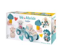 Tracteur Ecoiffier Mon premier tracteur 25 pieces Couleur pastel Pour bébé 12