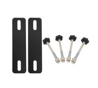 Traction Board Kit di montaggio, facile fissaggio per piastre di salvataggio - versatile accessorio di montaggio robusto per hobby, lavoro, 4 ruote e fuoristrada