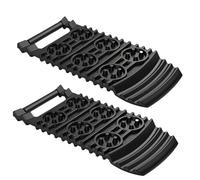 Traction Boards, Recovery Tracks, Escape Ramps, Sturdy Design, non Slip Texture, Rough Path Support, Sand, Mud, Snow, , Climb, Rescue, Outdoor, Trekking, Hiking, 31,5 x 14,5 x 2 cm