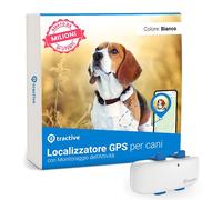 Tractive - GPS per cani, Localizzazione in tempo reale in tutto il mondo, Notifiche antifuga, Monitoraggio dell'attività con avvisi di salute