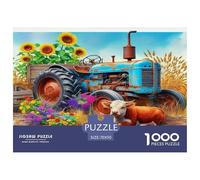 Tractor Absolutely Stunning Puzzle Da 1000 Pezzi Per Chi Ama I Viaggi: Rivisita Luoghi Meravigliosi E Migliora L'attenzione!